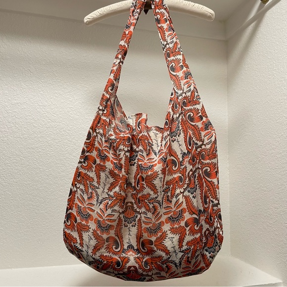 🆕 Free People lightweight muslin, market day, reusable shopping tote - Large - Picture 2 of 5